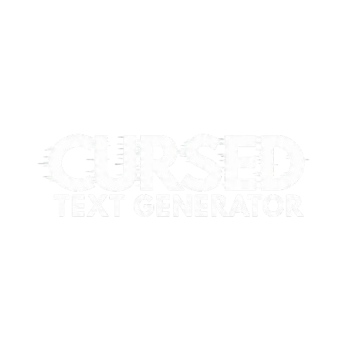 Cursed Text Generator